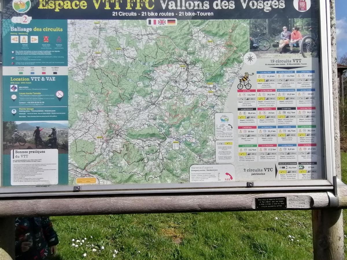 Air Paix Le Mont Villa Herpelmont Bagian luar foto